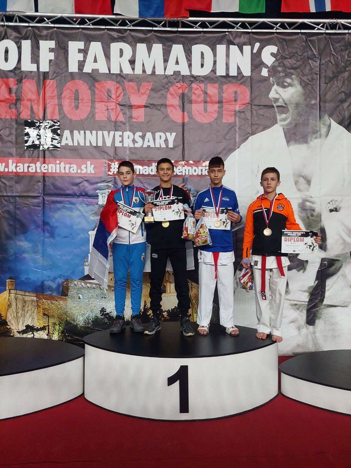 BEOGRADSKI KARATE SAVEZ NAJUSPEŠNIJI NA TURNIRU „MEMORIJAL RUDOLFA FARMADINA“