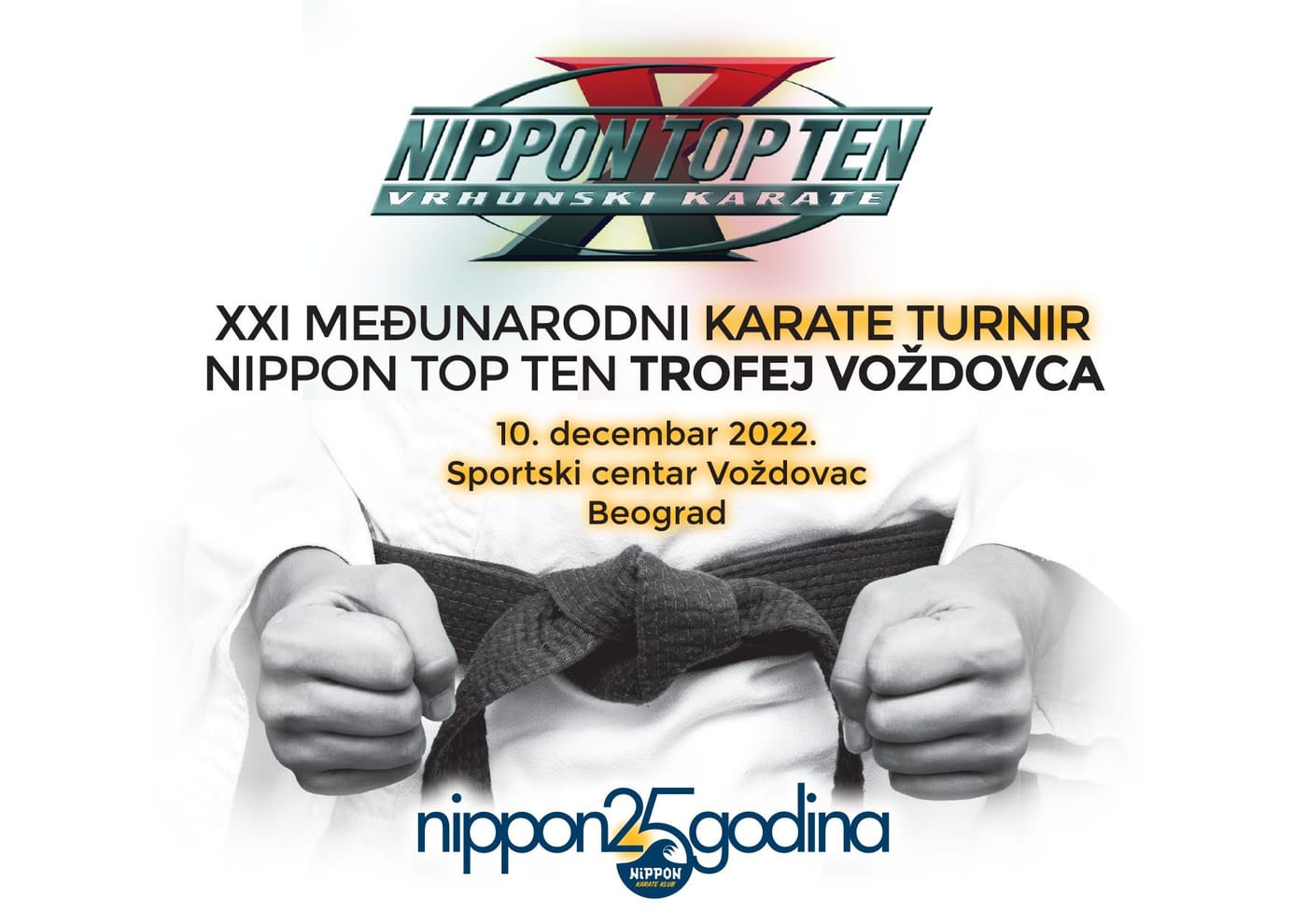 NAJAVA TURNIRA “NIPPON TOP TEN” – TROFEJ VOŽDOVCA