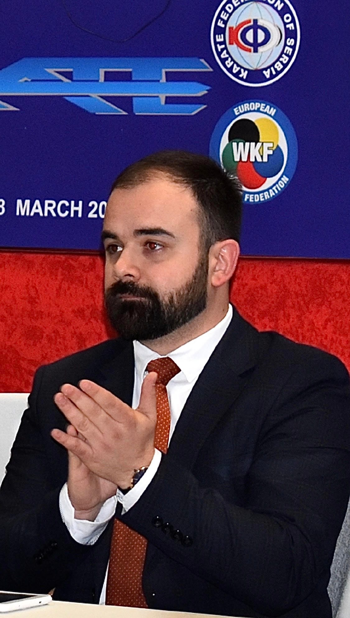 HADŽI STRAHINJA STOJKOVIĆ PREDSEDNIK BEOGRADSKOG KARATE SAVEZA