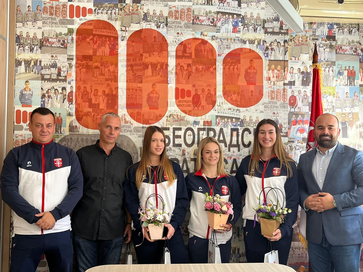 PRIJEM ZA ZLATNE SENIORKE I OSVAJAČA BRONZANE MEDALJE U KATEGORIJI VETERANA